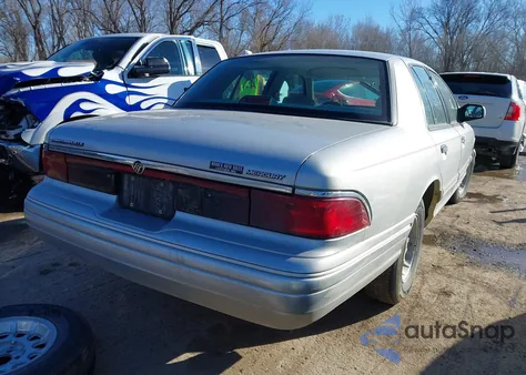 1997 Mercury Grand Marquis Ls from USA, damaged, VIN 2MELM75W2VX641682